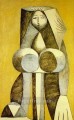 Femme debout 1946 Cubism